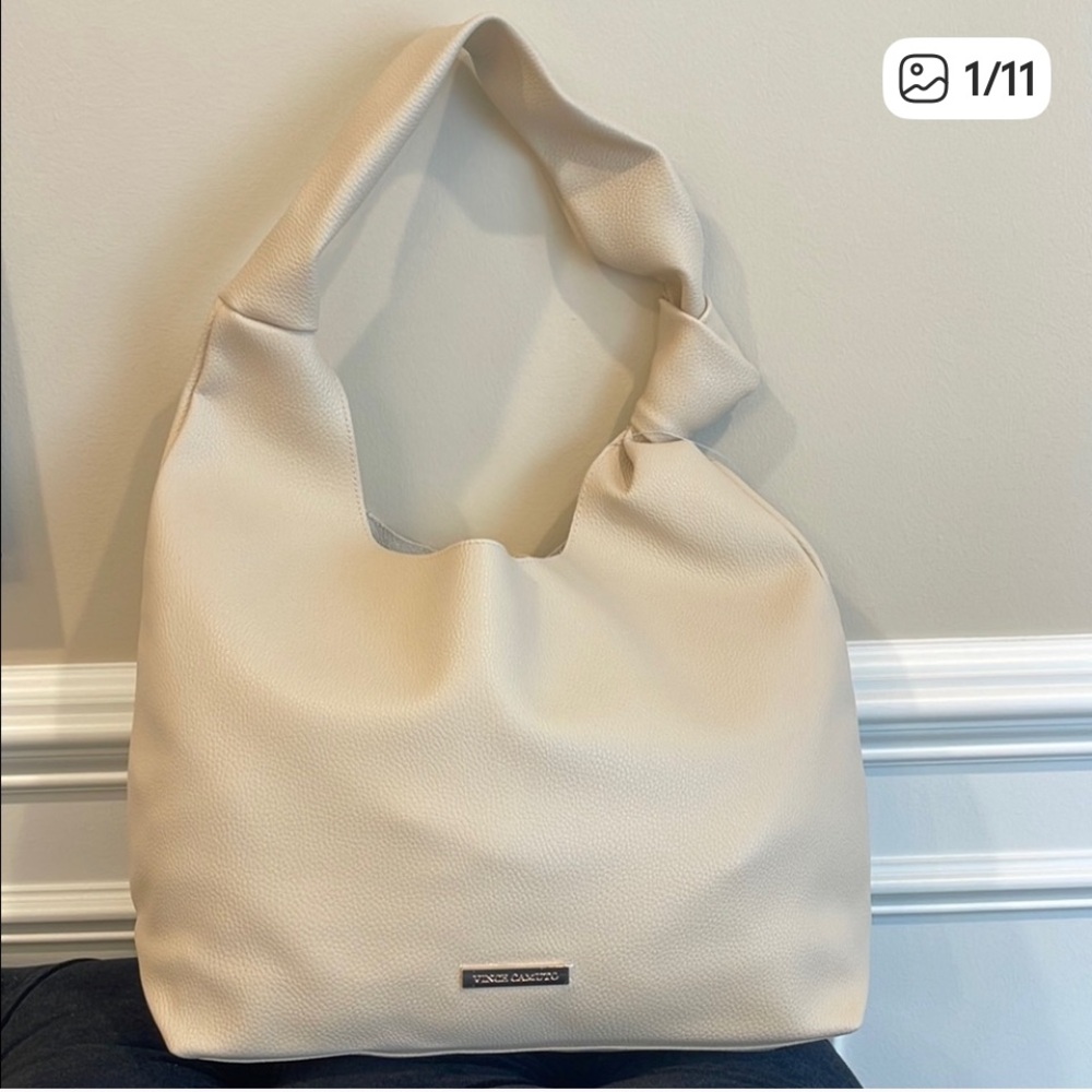 Vince Camuto Cream Shoulder Bag